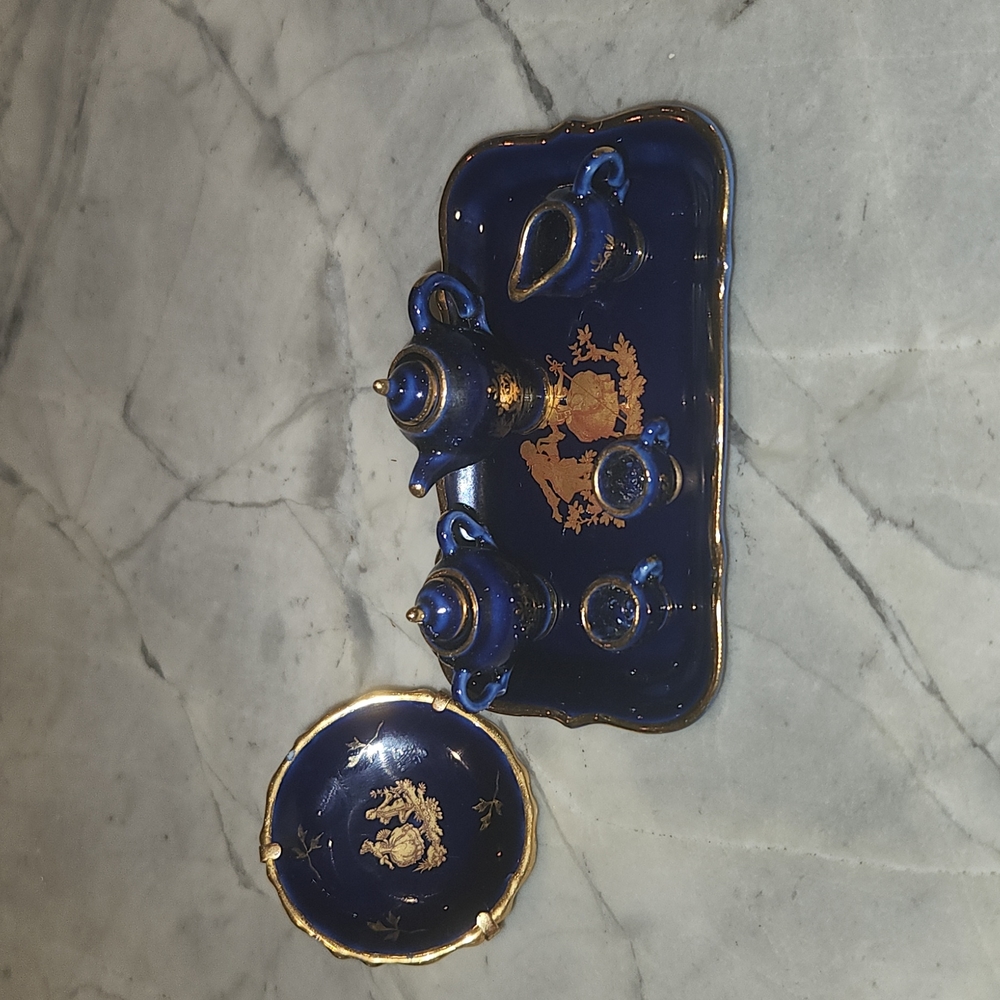 Limoges France miniature tea set